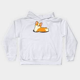 Kawaii Corgi Kids Hoodie